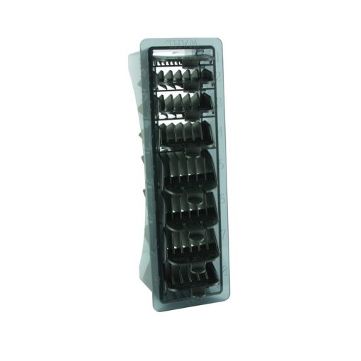 Wahl Opzetkamset Plastic Zwart Nr. 1 t/m 8 (3-25mm) 8 Stuks