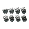 Wahl Opzetkamset Plastic Zwart Nr. 1 t/m 8 (3-25mm) 8 Stuks - Afbeelding 2
