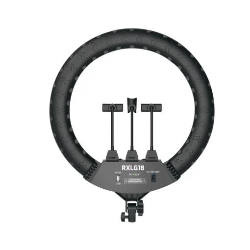 Rixus Ring Light Met Statief 18 Inch - Afbeelding 3