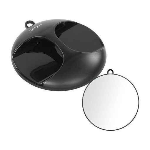 Original Luna Handspiegel Zwart 28cm - Afbeelding 2